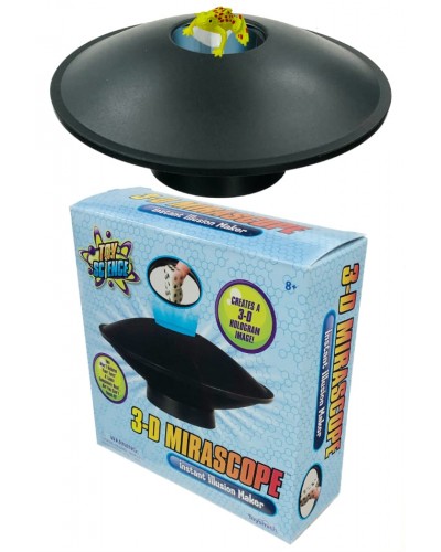 3D Mirascope Illusion Dome with Frog
