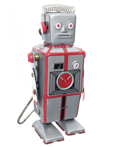 Cyborg of Yore Retro Robot Tin Toy