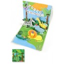 Jungle Birthday Party 3D Pop Up Card