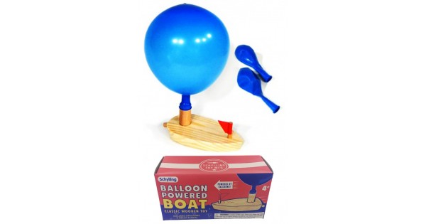 balloon powered boat