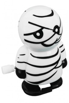 Mike the Mummy Wind Up Walks Halloween Toy