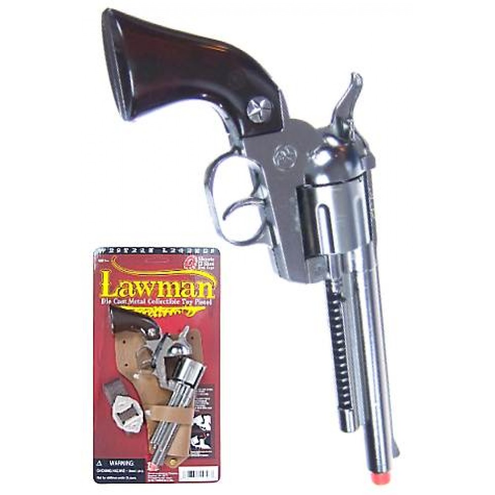 Tombstone Cap Gun : Replica Revolver : Cowboy Western Toy