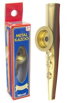 Metal Kazoo Gold and Red Hum Music