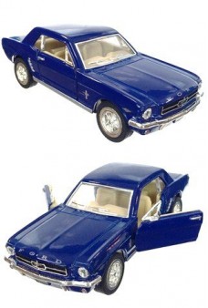 Ford Mustang 1964 Blue Toy Car
