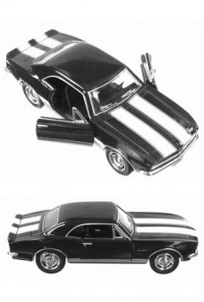 Chevy Camaro 1967 Z28 Black Toy Car