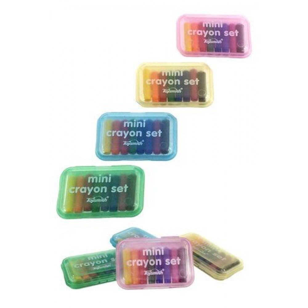 Download Mini Crayon Set : Portable 8 Colors : Art Case : Creative ...