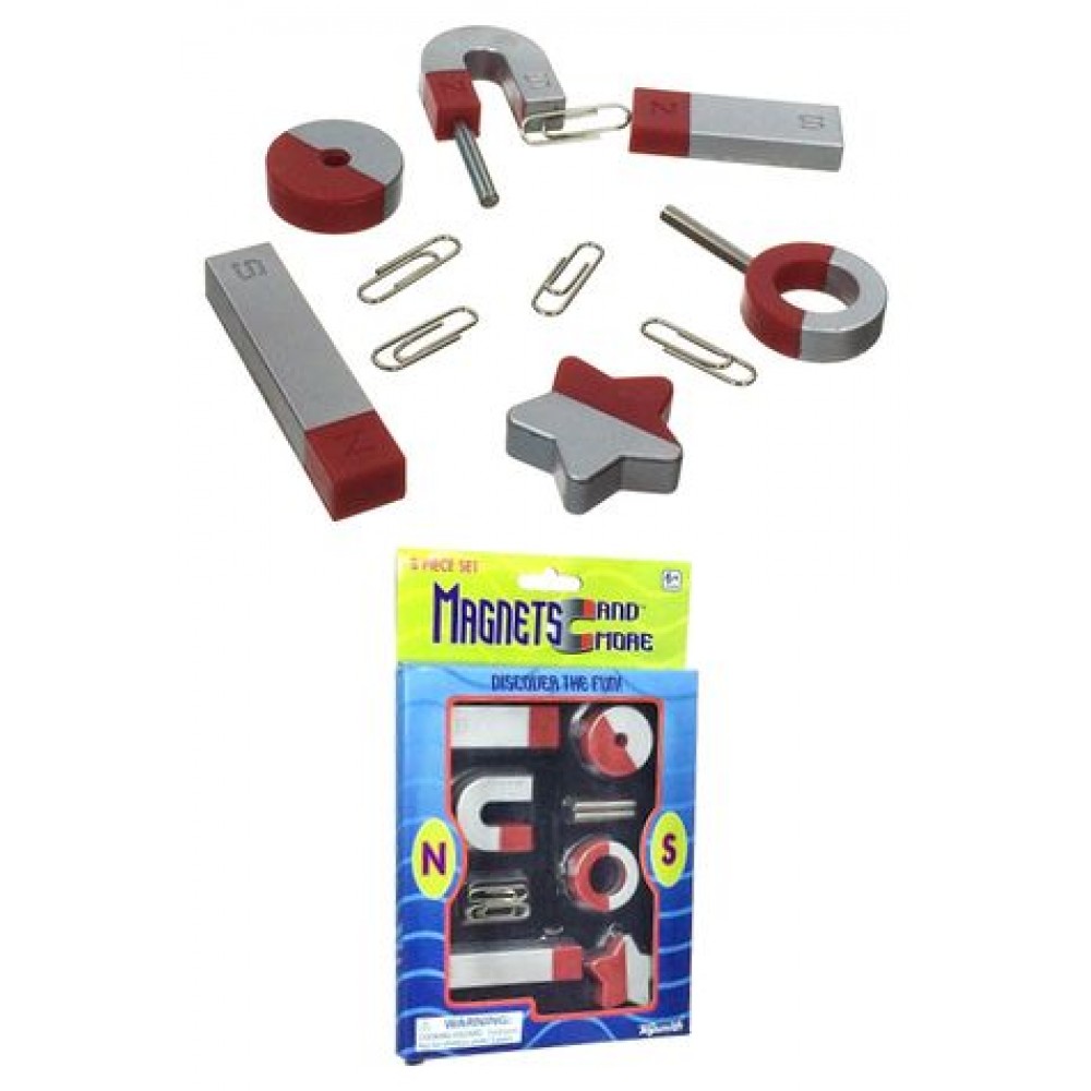 Magnets Kit Set of 8 Science Fun : Magnet Magic : ToySmith