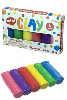 Mini Clay Set 6 Colors Sculpting Toy