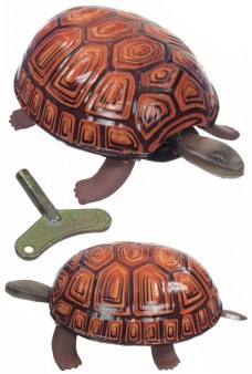 Walking Tortoise Tin Toy 1930 Original