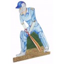 Cricketer Clicker UK Batsman Action Tin Toy