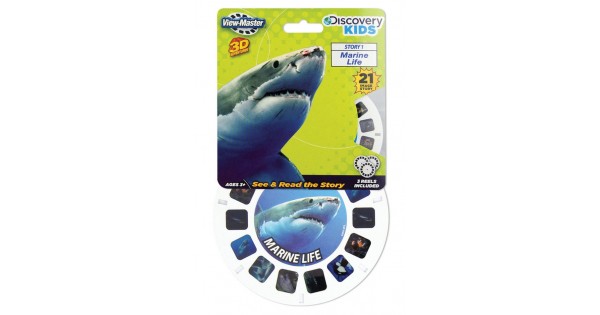Discovery Kids Marine Life View Master 3 Reels : Sharks Whales