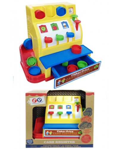 Cash Register Fisher Price Classic Toy 1975