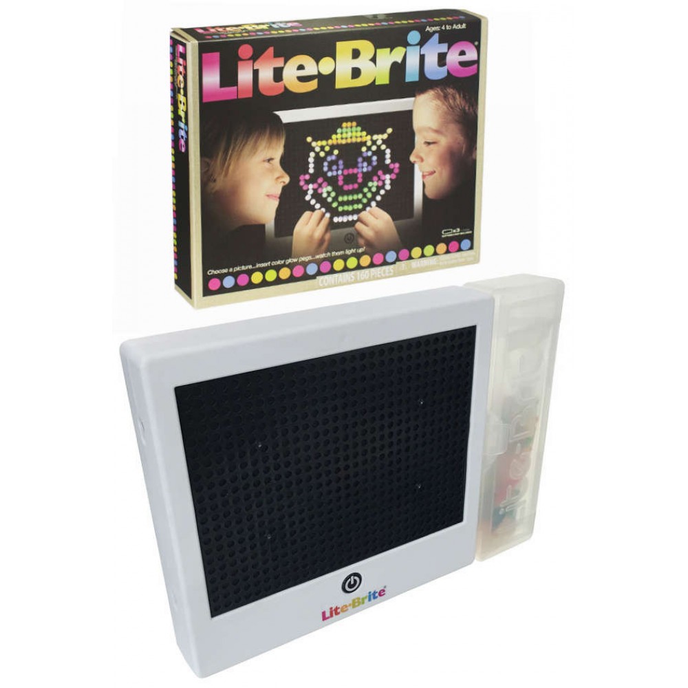  200 Lite Brite pegs Vintage Long +1-1 1/8th 25 ct,ea Bag/Color  +3 yrs Buyer's Choice : Toys & Games