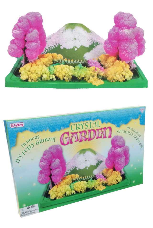 Crystal Garden : Magic Retro Science Project Colorful Artist Kit