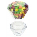 Diamond Candy Box Plastic Clear with Lid