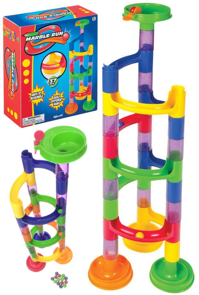 Marble Run 37 Pieces Construction Set : Creative Family Fun