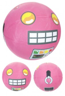 Pink Robot Basketball Playground Ball 