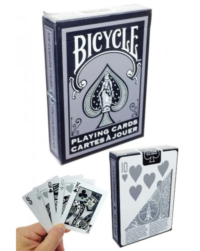 Bicycle Black and Silver Playing Cards USA