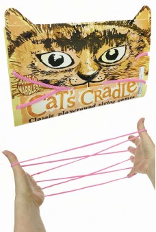 Cat's Cradle Pink String Game Patterns