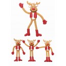 Reindeer Friends Flexible Figures Set of 3