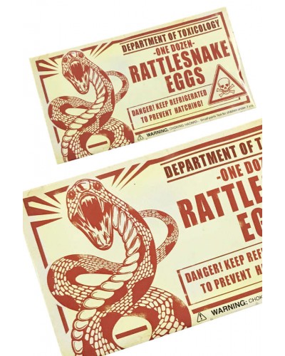 Rattlesnake Eggs Prank Practical Joke UK