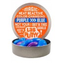 Heat Changing Lab Putty Purple to Blue
