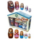 Goldilocks and Three Bears Tin Nesting Dolls 