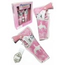 Cowgirl Paper Roll Cap Guns Double Holster Set Pink