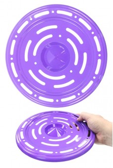 Flying Saucer Space Age Disc Purple