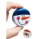 Santa and Snowman Yo-Yos Tin Toy Set of 2