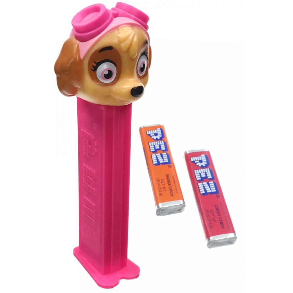Skye Paw Patrol PEZ Dispenser : Nick Jr : Helicopter Puppy Collectible