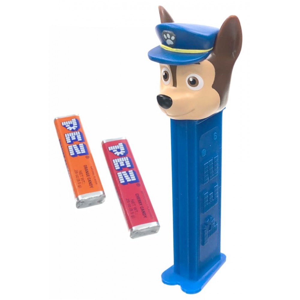 Chase Paw Patrol PEZ Dispenser : Nick Jr : Fire Rescue Puppy Collectible