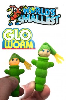 World's Smallest Glow Worm Toy It Works