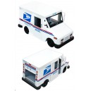 Mail Truck USPS LLV White Die Cast Toy Vehicle