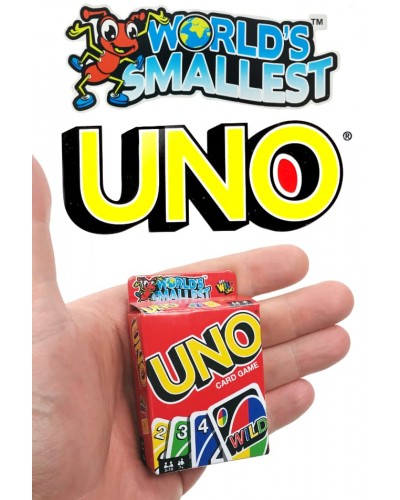 Uno Card Game World's Smallest