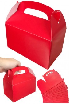 Christmas Red Box Set of 12 Gift Boxes