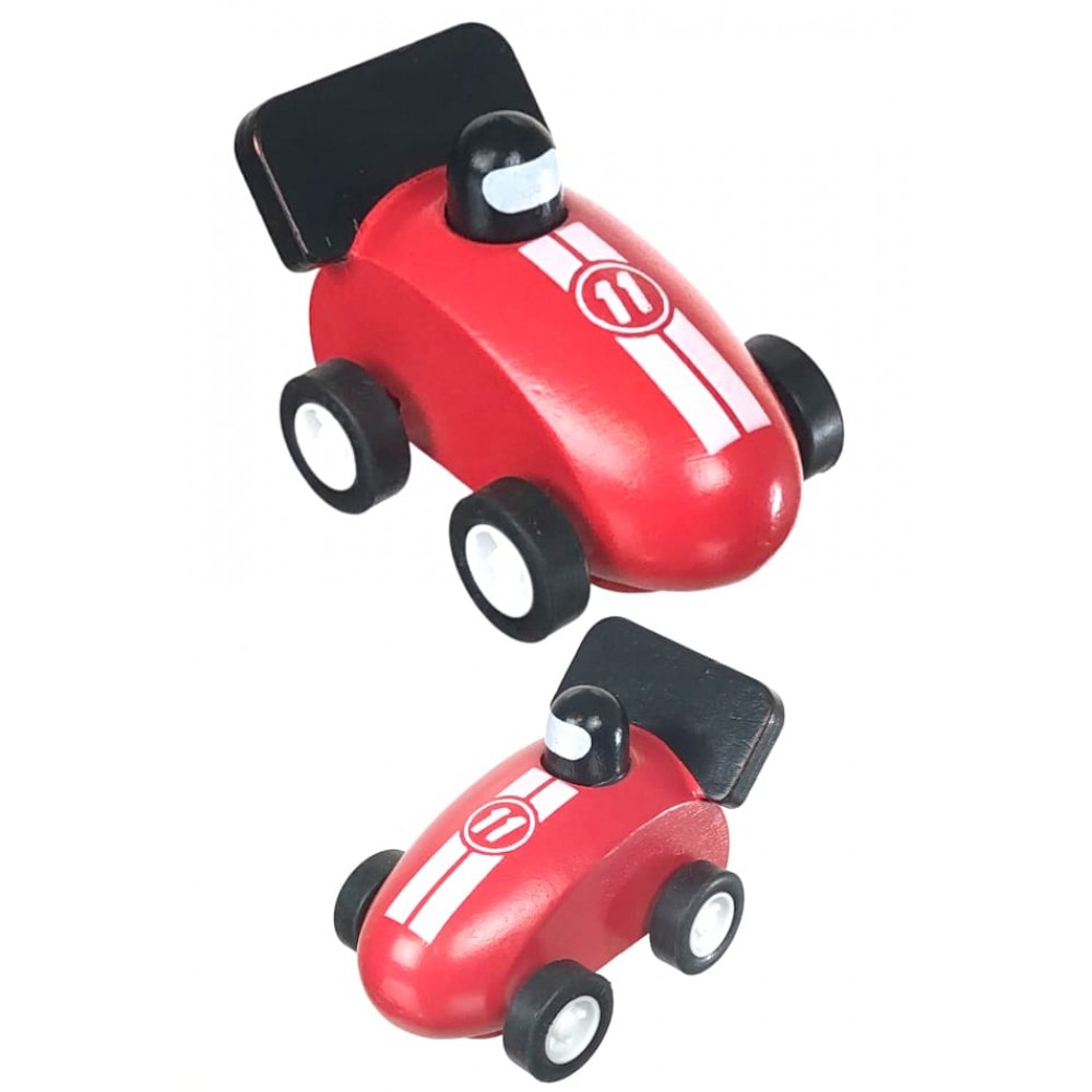 Wooden : Red Racer : Preschool Auto Original