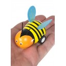 Busy Bee Racer Wooden Pull Back Mini