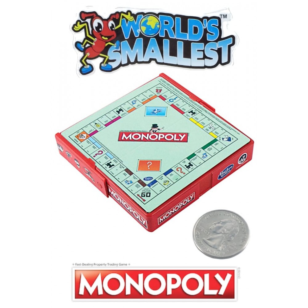 Monopoly World's Smallest Classic Board Game