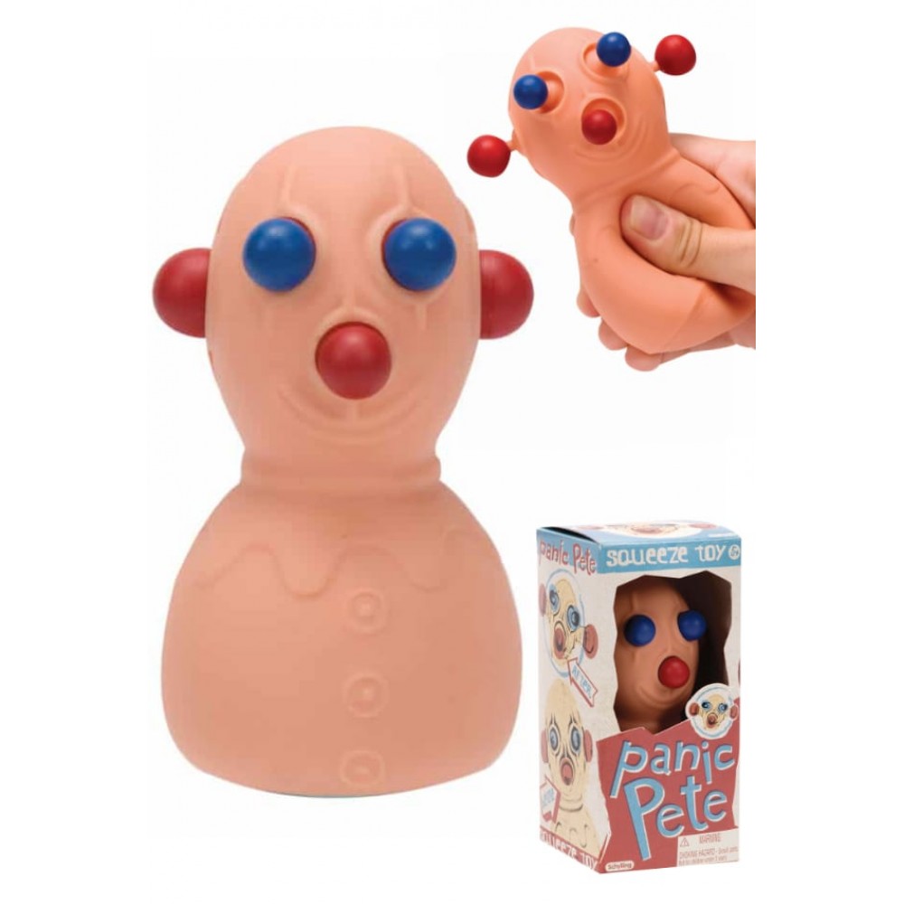 Panic Pete : Eye Popping Squeeze Toy : Classic