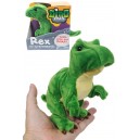 Rex the Dinosaur Soft Animated Walks Roars