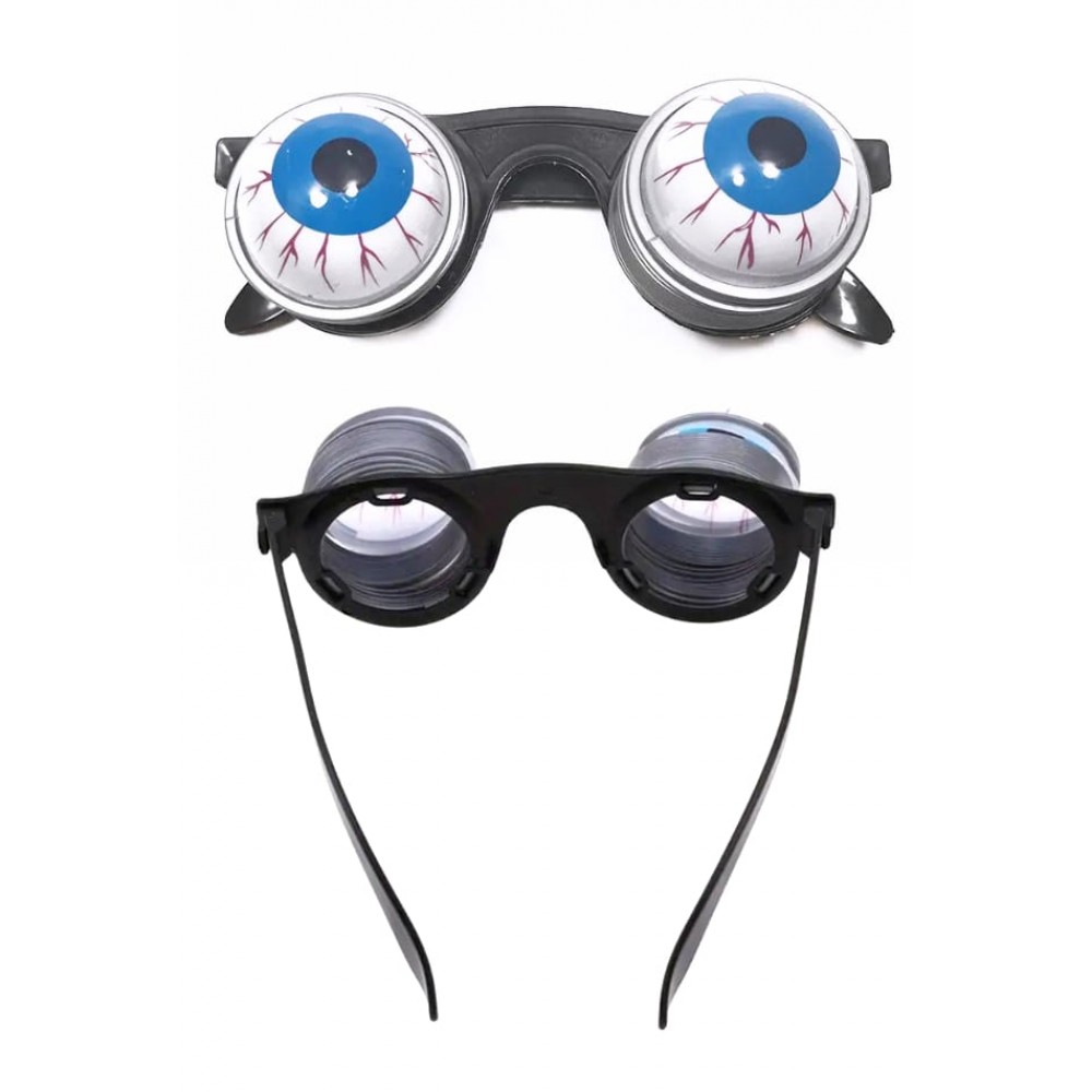 Funny Googly Eyes Goggles Shaking Eyes Party Glasses Novelty Toys