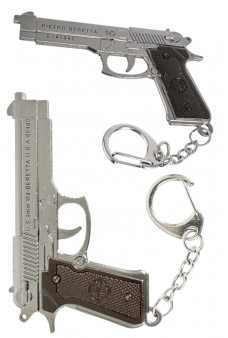 Beretta M9 Gun Keychain : PUBG Game Shooter