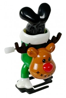 Rudolph Reindeer Handstand Windup : Christmas Toy