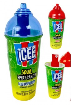 Icee Spray Sour Candy : Retro Frozen Treat Cup
