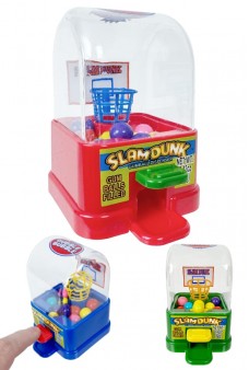 Slam Dunk Candy Toy : Bubble Gum Dispenser : Sports Shooter
