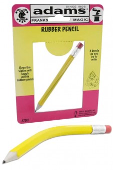 Rubber Pencil Practical Joke : Adams Prank