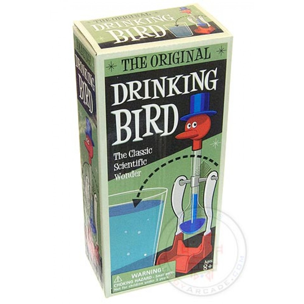 Original Drinking Bird : Scientific Toy : Water Bobbing : Retro Science  Marvel : Westminster : 2356