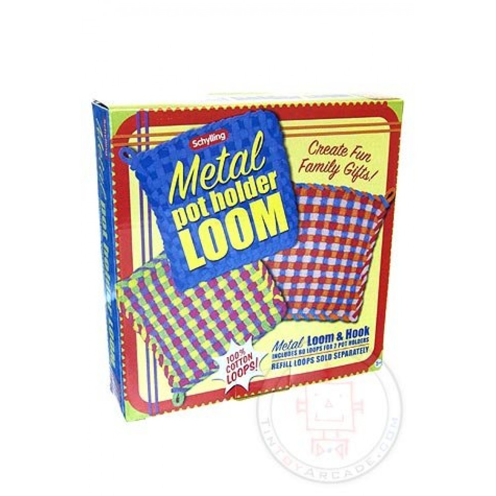 Metal Pot Holder Loom refills - Toys you played with as a kid