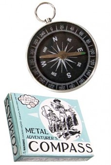 Metal Compass Adventurer Tin Toy